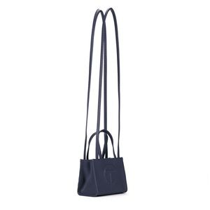 Telfar- small navy shopping bag
